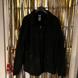 Champion stretch soft polyester zip up jacket.